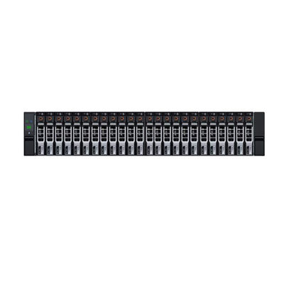 24Bay 2.4TB SAS 12Gbps خادم تخزين الشبكة 10k 8GB RJ45 قاعدة T ISCSI 10Gbps