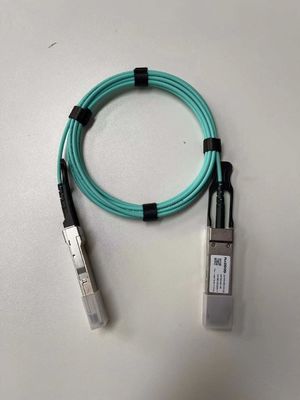 كابل بصري نشط متوافق مع Mellanox QDD-400G-A10 لنقل البيانات السريع
