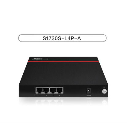 4 منفذ PoE إيثرنت يُحوّل S1730S-L4P-A للاتصالات المزدوجة الكاملة ونصف المزدوجة