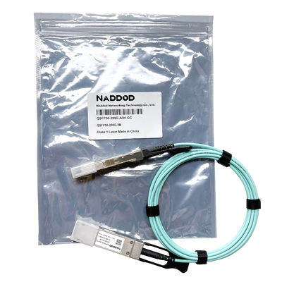 QSFP56 5m كابل الألياف النشطة لميلانوكس MFS1S00-H003E MFS1S00-H050E