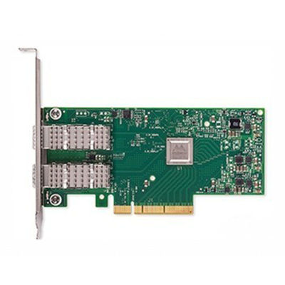 بطاقة واجهة الشبكة 25GbE مزدوجة الموانئ SFP28 PCIe3.0 X8 MCX4121A-ACAT