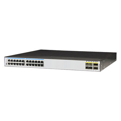 24-Port GE RJ45 4-Port 10G SFP 2-Port 40G QSFP يُحوّل مع دعم VLAN ومخرج المروحة