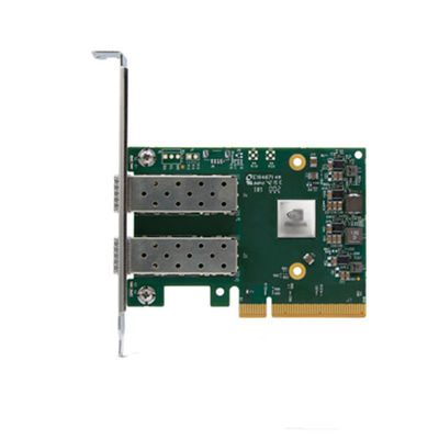 بطاقة شبكة قناة الألياف 25GbE MCX631102AN-ADAT Mellanox ConnectX-6 Lx EN