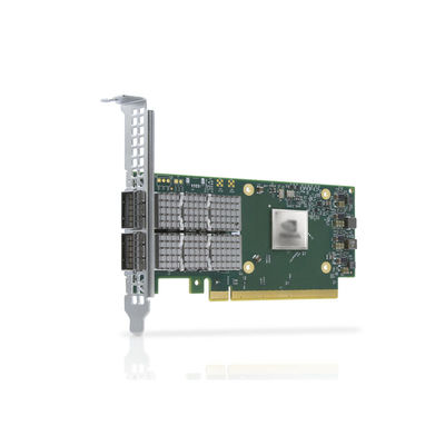 بطاقات MCX623106AN-CDAT إيثرنت Adapter QSFP28 10/100Mbps