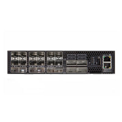 معدل النقل السريع Mellanox MSN2010-CB2F 25/100GbE يُحوّل 18x 25GbE 4x 100GbE