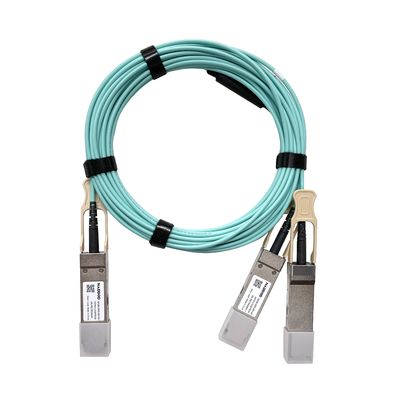 15m 200Gb / S 400Gb / S QSFP-DD IB HDR كابل بصري نشط كابل AOC لـ Mellanox