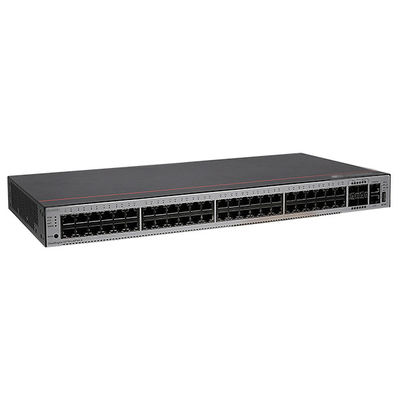 سعة عالية 48 منفذ SFP فائبر أوبتيكال سويتش S5735-L48T4S-A1 مع 1U ارتفاع الهيكل