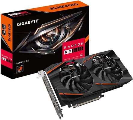 بطاقة الرسومات 8GB DDR5 Radeon RX580 RX6800xt RX6700xt RX6600xt