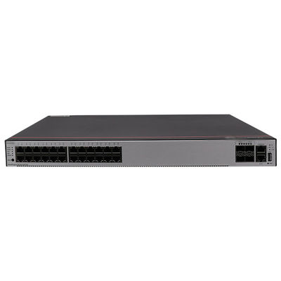 CloudEngine S5735-S24T4X POE شبكة يُحوّل 24 منفذ 128 جيجابايت / 36 جيجابايت