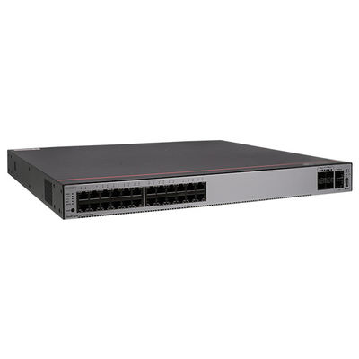 CloudEngine S5735-S24T4X POE شبكة يُحوّل 24 منفذ 128 جيجابايت / 36 جيجابايت