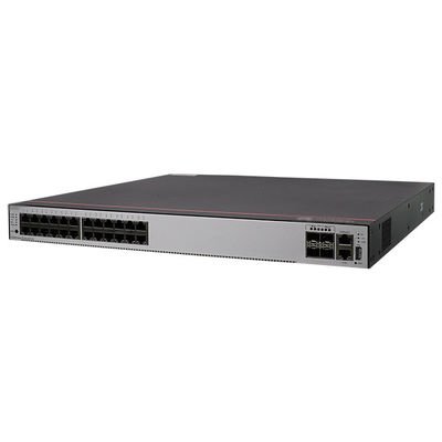 CloudEngine S5735-S24T4X POE شبكة يُحوّل 24 منفذ 128 جيجابايت / 36 جيجابايت