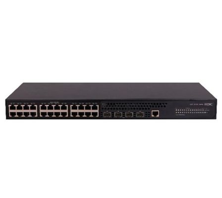 معدل النقل 10/100/1000Mbps H3C LS-S5130S-28S-HPWR-EI شبكة الألياف Poe يُحوّل