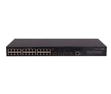 معدل النقل 10/100/1000Mbps H3C LS-S5130S-28S-HPWR-EI شبكة الألياف Poe يُحوّل