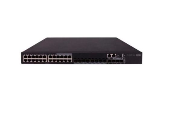 معدل النقل 10/100/1000Mbps H3C LS-S5130S-28S-HPWR-EI شبكة الألياف Poe يُحوّل