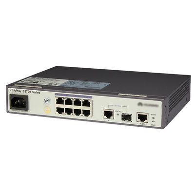 S2700-9TP-SI-AC 8 منفذ إيثرنت 10/100 جهاز تحويل الشبكة بقدرة التبديل 32 جيجابت / ثانية
